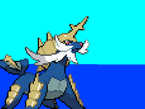 Samurott rush mini game