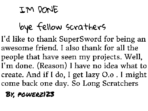 I'm Done =(