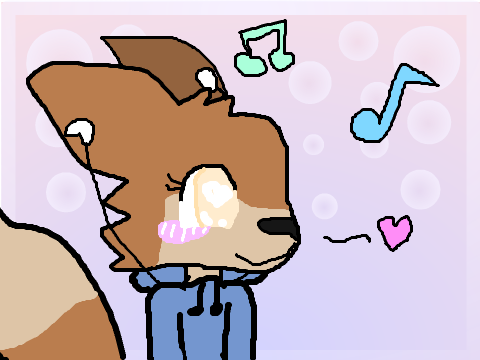 art trade with @wolfpuplissy