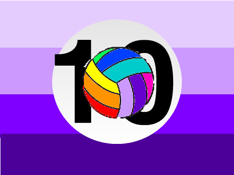 Logo for Rainbowvolleyball10 :D
