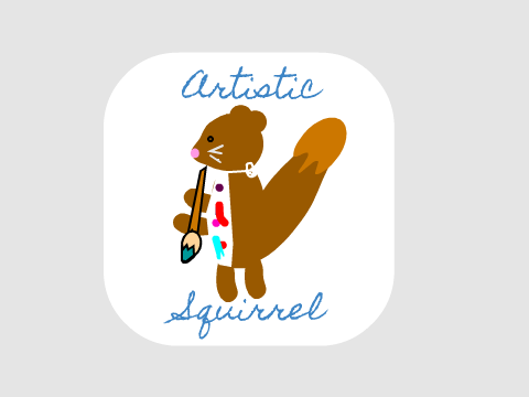 Logo for @ArtisticSquirrel