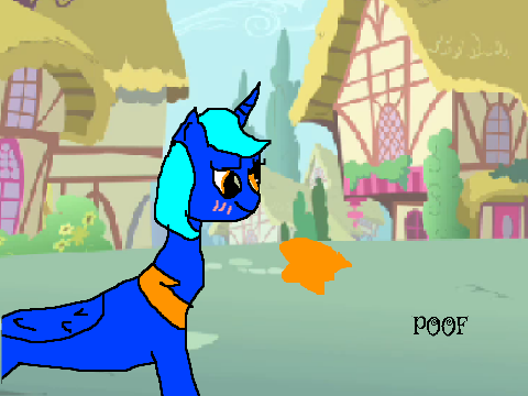 Scratch Pony on Valentine's