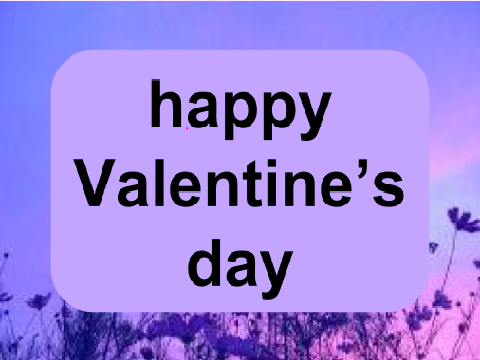 happy valentine's day