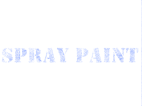 spray paint