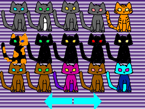 Pick a cat! Any cat!
