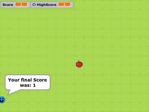 WORKING Modified Snake In Scratch