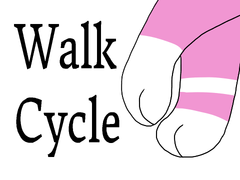 Forelegs walk cycle
