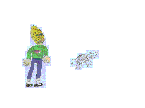 Hombre de Queso and Hombre de Vaca!