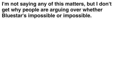 Blue or Gray? (Bluestar)