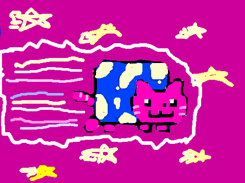 Nyan Cat Coloring Contest!