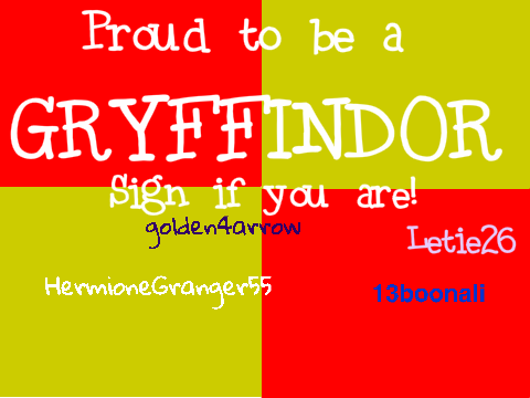 Proud to be a Gryffindor! remix remix remix lol