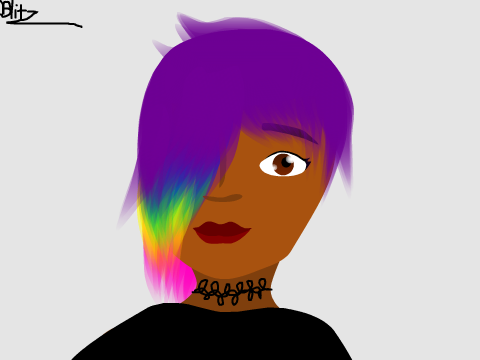 Rainbow Hair!