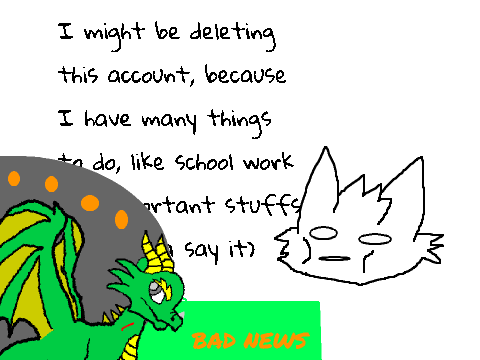 Bad news... (no joke)