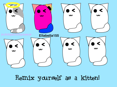 Remix yourself as a kitten! remix