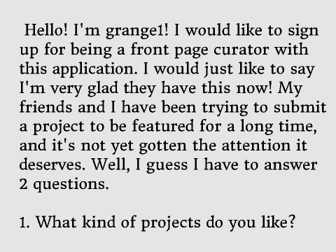 Front Page Curator Application