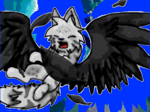 Winged Cat Coloring Contest READ PROJECT NOTES!