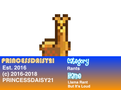 Llama Rant But It's Loud