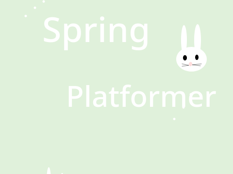 Spring platformer