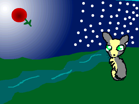 Moonheart on her way to Starclan