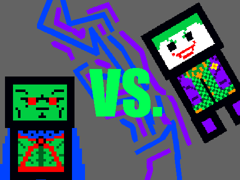 MARTIAN-MAN-HUNTER VS. JOKER