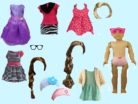 American Girl Doll Dress Up! remix