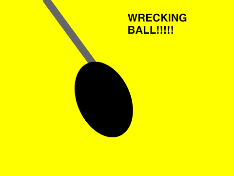 Wrecking Ball [lyrics taken literally]