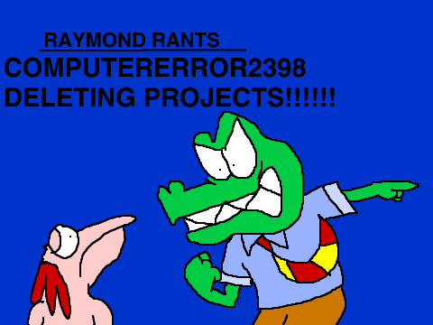 Raymond Rants: ComputerError2398 Deleting Projects