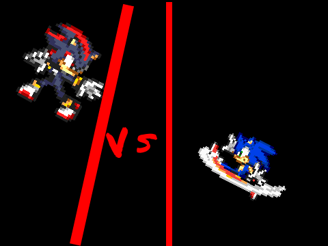 Sonic Vs Shadow