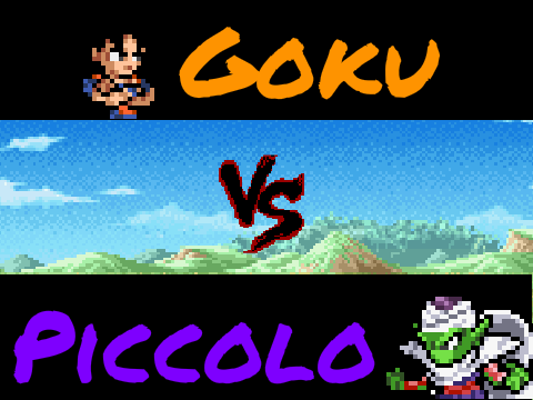 Goku V.S Piccolo (Sprite Animation) Part 1