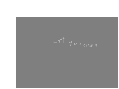 NF Let you down [OPEN!] MAP!!!