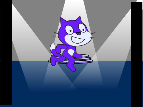 the dancing cat