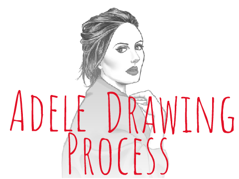Adele Drawing Process