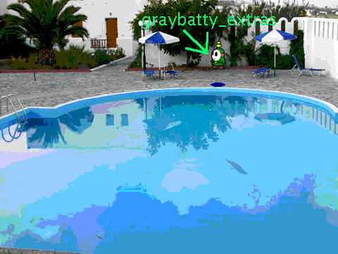 add your self at the pool