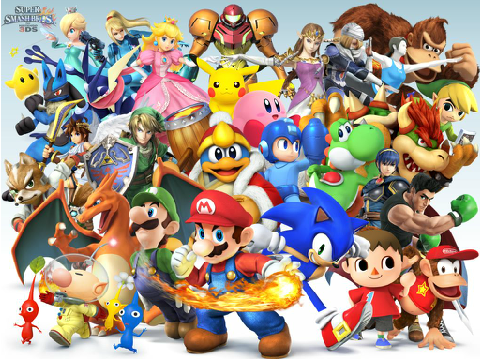 Super Smash Bros 3DS/Wii U Poster made by EDIZZLE