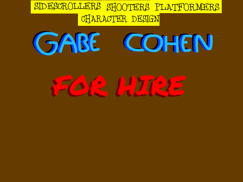 GABE COHEN PROMOTIONAL SHOWCASE