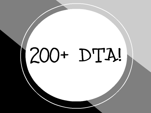 200+ DTA!! :D
