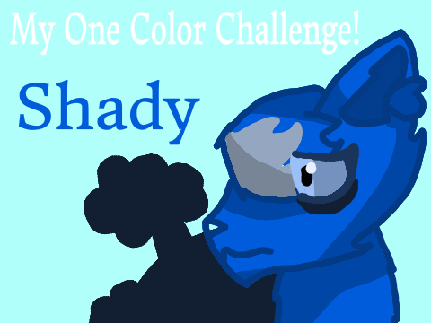 The One Color Challenge! Done By Lavaminer