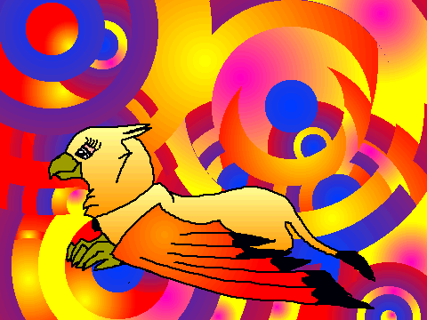 Gryphon Coloring Contest Entry