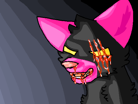 Scars|| Kitty Cat art