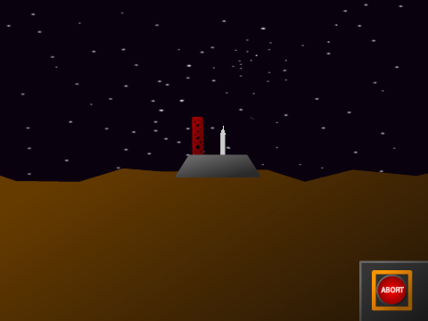 Rocket Launch Scroller