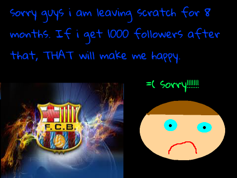 I'm leaving scratch
