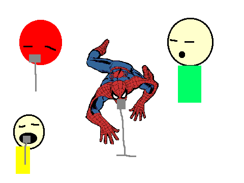 aiden.curcle,ethan and spider man sing spongebob