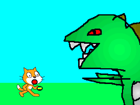 Scratch cat......STOLE GOLD FROM A DRAGON?!?!