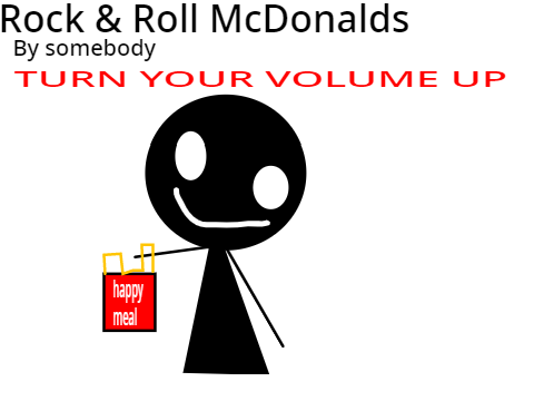 [FORGOTEN MUSIC] Rock & Roll Mcdonalds?