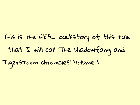 The REAL backstory reading #1 