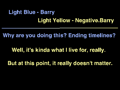 Barry vs Negative.Barry Teaser