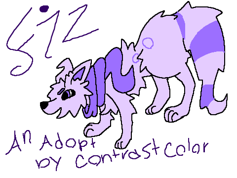 FIz the fox adopt by Contrastcolor