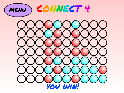 Connect 4! (with challenging AI)
