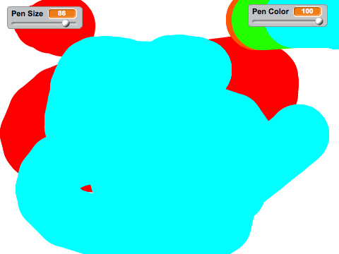 Draw with the mouse