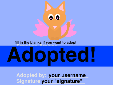 Amiaer adopted by RandomCatz4Life!